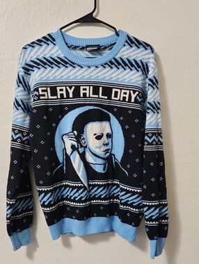 Micheal Myers 'Slay All Day' Sweater